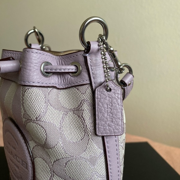 Coach Dempsey Mini Bag + Scarf - Picture 3 of 8